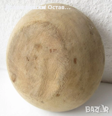 дървен съд и стар сервиз  с 7 чаши и кръгъл поднос, листо, копанка, снимка 17 - Други - 30304769