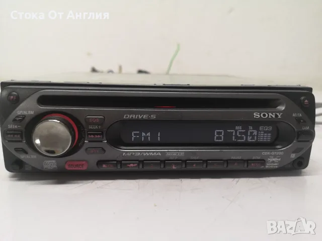 Радио за кола CD -  Sony CDX-GT200, снимка 2 - Аксесоари и консумативи - 55897277