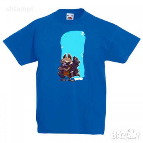Детска тениска Marvel Rocket Racoon 1 Игра,Изненада,Подарък,Геймър,, снимка 2 - Детски Блузи и туники - 36716859