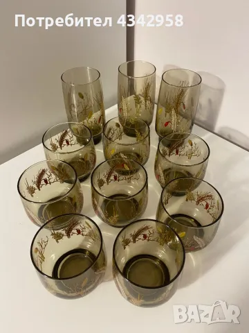 Luminarc Tivoli France. 1960-1970г.Ретро чаши., снимка 2 - Антикварни и старинни предмети - 49613177