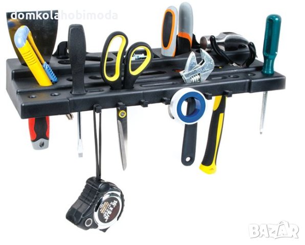 Поставка за инструменти органайзер с 30 места, 40x15x2 сантиметра