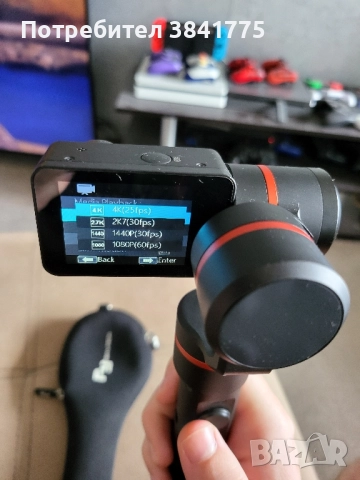 Feiyu Tech Summon Plus 4k 3 axis camera, снимка 6 - Фотоапарати - 52145386