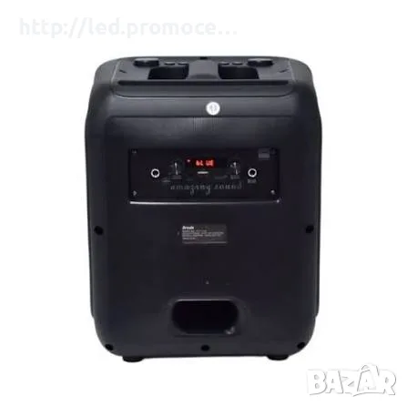 Тонколона Sumker Dynamic Portable Bluetooth 8", 45W, BTS-1739, снимка 3 - Караоке - 56155519