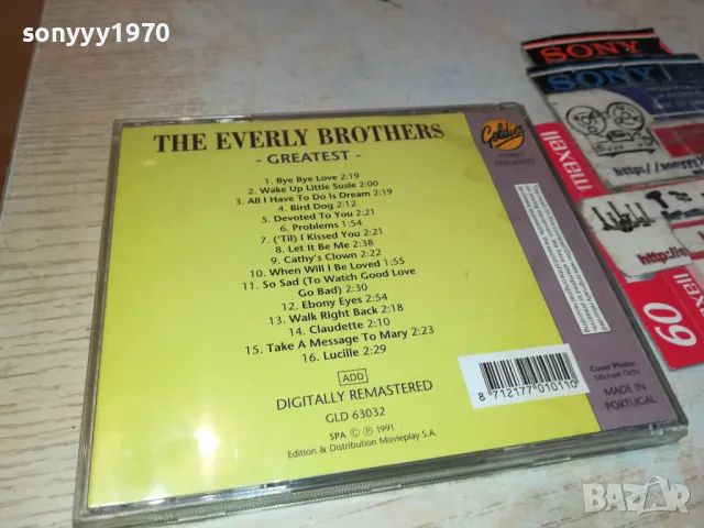 EVERLY BROTHERS-ORIGINAL CD-ВНОС GERMANY 280225111817, снимка 7 - CD дискове - 49311257