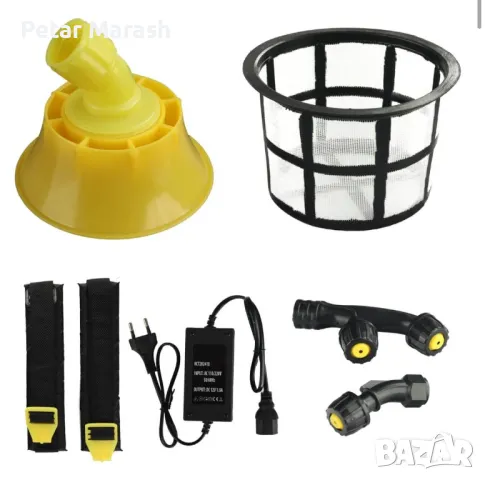 Акумулаторна и Ръчна Пръскачка 16 литра с 3 дюзи и мощна батерия 12V, снимка 4 - Други инструменти - 50431539