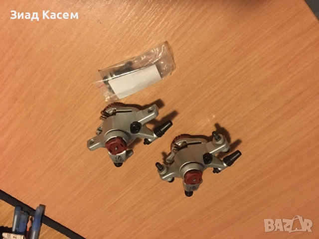 Вело части, карбонова вилка, курбели Cues, Avid BB7., снимка 16 - Части за велосипеди - 50596249