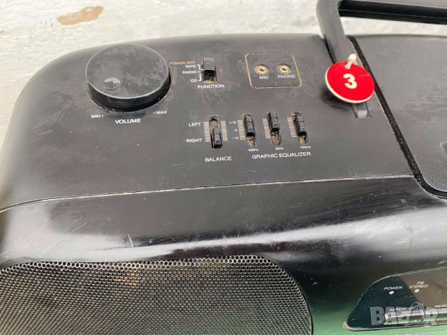 DAEWOO ACD 4310 Касетофон/радио/CD, снимка 6 - Радиокасетофони, транзистори - 31147616