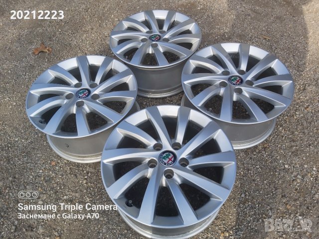 4 броя алуминиеви джанти за Alfa Romeo Giulietta 16, снимка 6 - Гуми и джанти - 37961034