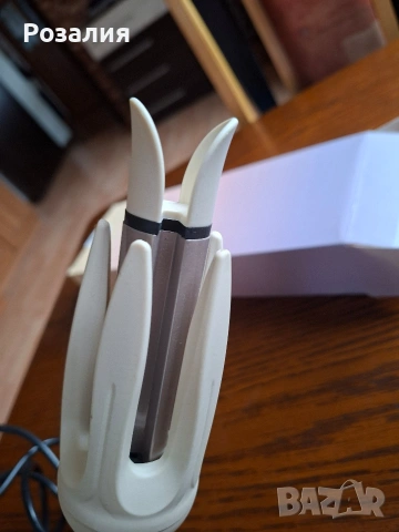 Автоматична маша с двупосочно къдрене, снимка 6 - Маши за коса - 54163918