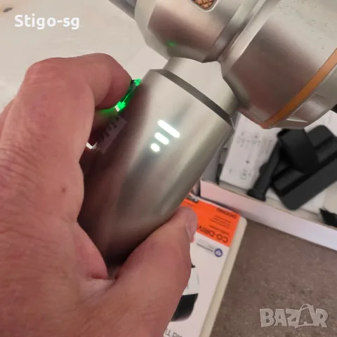 Мощна акумулаторна мини прахосмукачка и духалка 2-в-1 Wireless Vacuum ST-6659 – Пълен комплект, снимка 3 - Прахосмукачки - 56242017