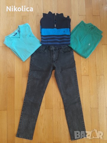 Страхотен суитшърт Propeller,блуза DKNY,пуловери CK и Оkaidi и дънки LCW за 12 г. момче, снимка 1 - Детски Блузи и туники - 38083552