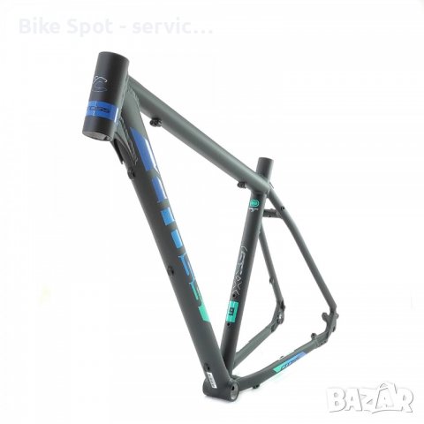 29er CROSS GRX9 46cm Alloy Frame Black Blue Green Рамка