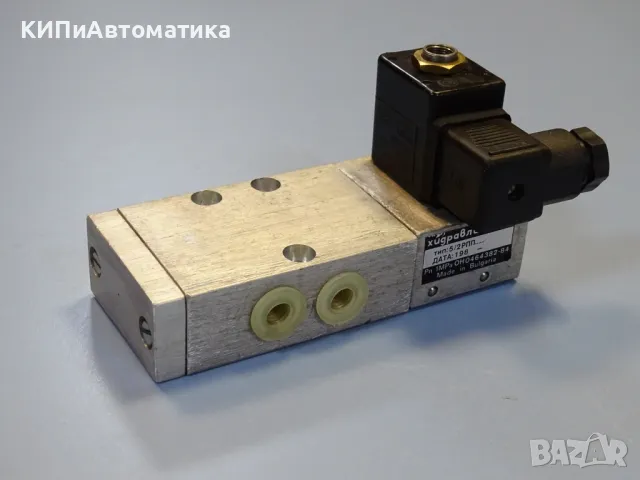 пневматичен разпределител Хидравлика тип 5/2РПП6Е 77Т Pneumatic Valve 24V/48V/220V, снимка 3 - Резервни части за машини - 49192685