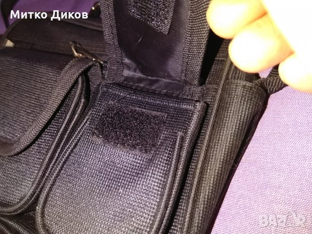 Чанта за през рамо промазан плат 18х15х5, снимка 3 - Чанти - 30129935