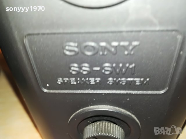 SONY SS-SW1 ВНОС SWISS 2107221956L, снимка 16 - Тонколони - 37462056