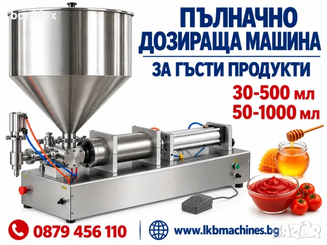 Пълначно-Дозираща за ГЕЛ, Олио, Мляко, Сосове, Сок, Мед, Оцет,Шампоан,Козметика и др. тихи течности 