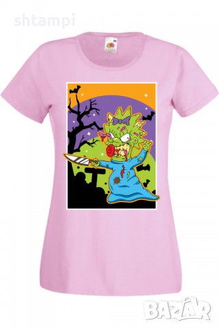 Дамска тениска The Simpsons Maggie Simpson 01,Halloween,Хелоуин,Празник,Забавление,Изненада,Обичаи,, снимка 10 - Тениски - 38154344