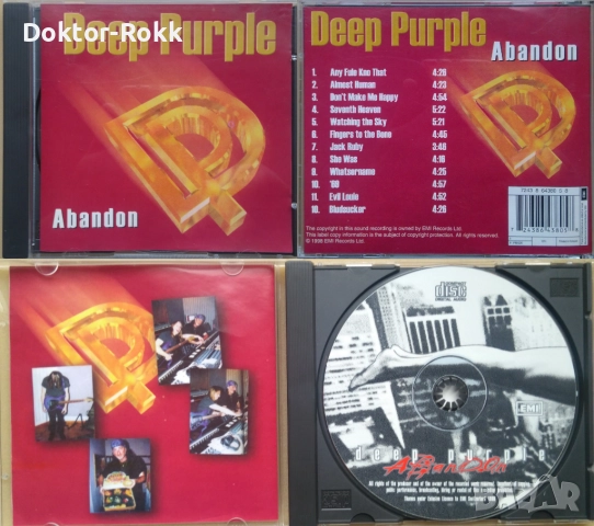 DEEP PURPLE - CDs - НЕОФИЦИАЛНИ ДИСКОВЕ, снимка 2 - CD дискове - 52597733