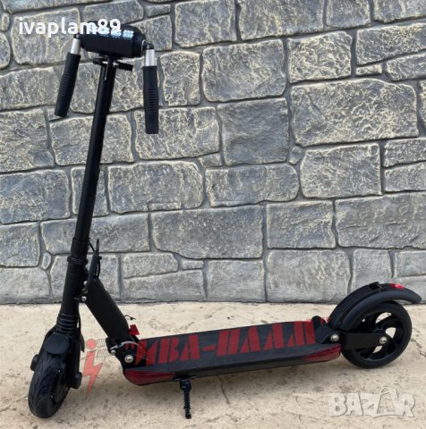 Електрическа тротинетка 8“ гуми-36V,500w,6 aH +Амортисьори+Bluetooth, снимка 2 - Мотоциклети и мототехника - 40213582
