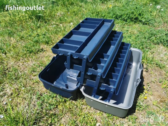 Рибарски куфар на три нива Filstar, снимка 4 - Такъми - 36610670