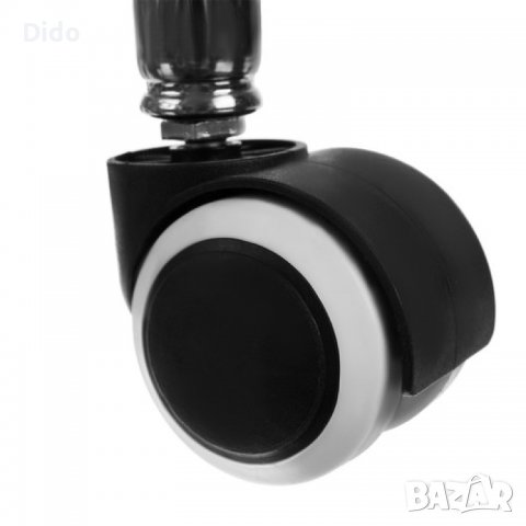 Козметична табуретка с колелца SF18 , регулиране на височина, черен цвят  Код на продукт: TS6206, снимка 4 - Други - 39668793