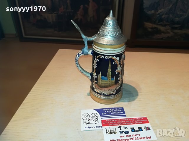 BRUXELLES-19Х11Х8СМ-РЕТРО КОЛЕКЦИЯ-ВНОС SWITZERLAND, снимка 4 - Колекции - 29373707