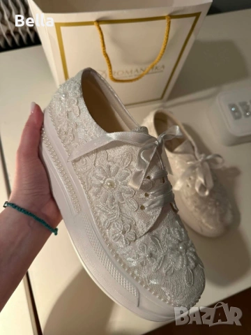 сватбени кецове Romantica, снимка 2 - Кецове - 54256938