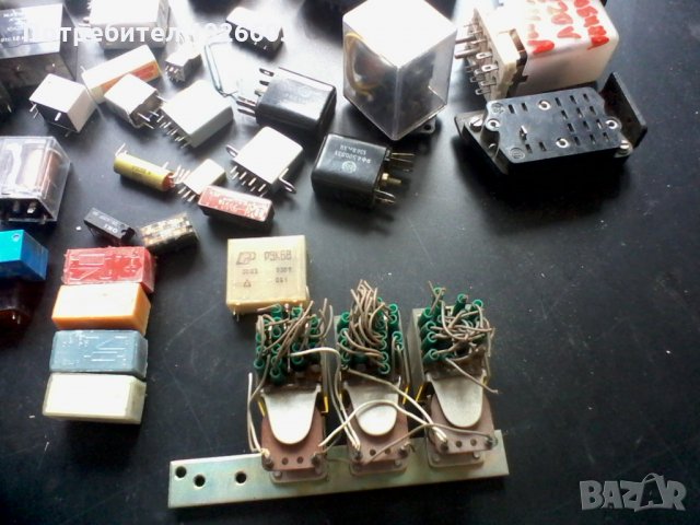 Продавам електромагнитни релета за различни напрежения и токове, снимка 3 - Друга електроника - 31330059