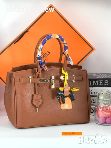 Топ изработка Hermes Birkin кожа 35см, снимка 12 - Чанти - 55959025