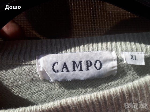 Пуловер 100% вълна Campo размер XL, снимка 4 - Пуловери - 39438142