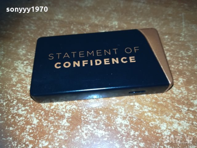 confidence-метална запалка с реотан, снимка 3 - Запалки - 30143394