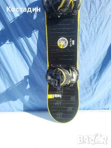Сноуборд HEAD  ROCKA FW 4D -  130см.   с автомати, снимка 3 - Зимни спортове - 56487689