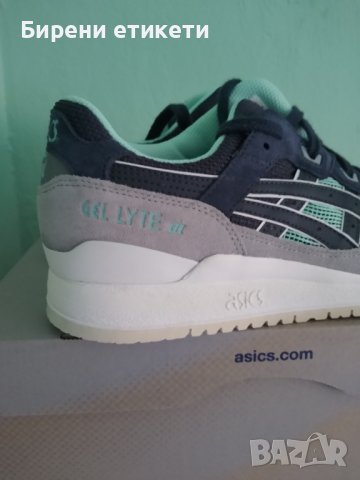 Чисто Нови Оригинални Дамски Маратонки номер 40 ASICS Gel LYTE 3, снимка 8 - Маратонки - 37362843