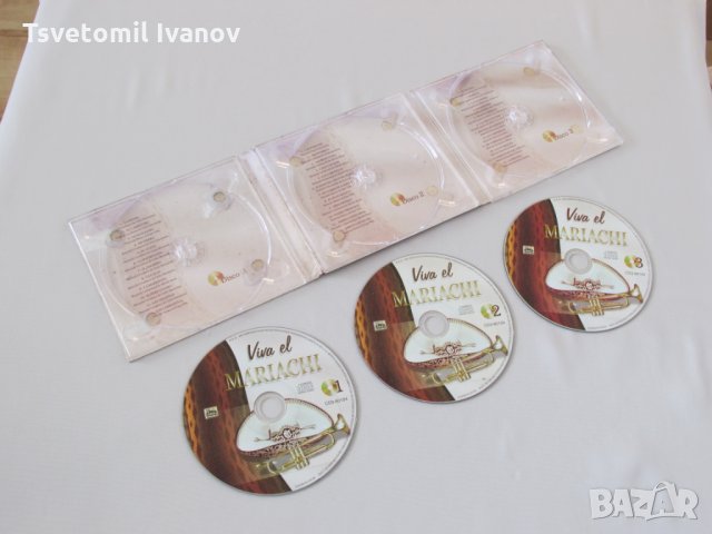 CD компакт дискове троен комплект Мариячи - Мексико , снимка 5 - CD дискове - 31759081