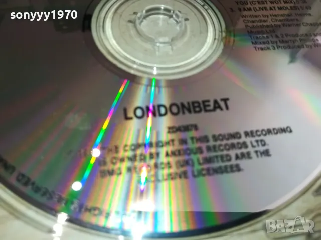LONDONBEAT CD-ВНОС GERMANY 1505251928, снимка 9 - CD дискове - 50304070