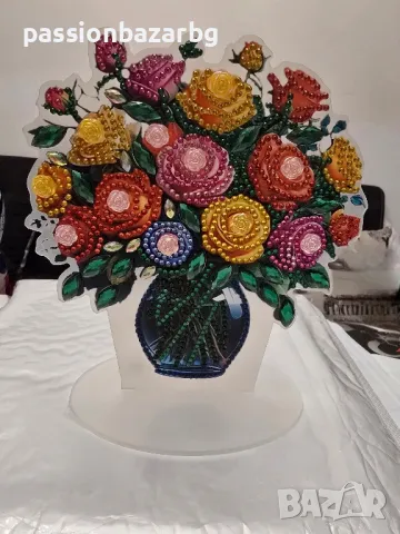 Диамантен букет от Рози