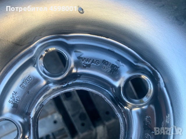 4бр.Оригинални джанти 14цола 5x100 за Vw Polo,Fox,Skoda Fabia,Rapid,Roomster,Praktik,Seat, снимка 15 - Гуми и джанти - 53875355