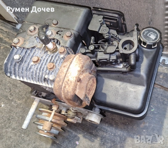 briggs & stratton двигател 5HP бригс фреза мотоблок, снимка 3 - Селскостопанска техника - 54140090