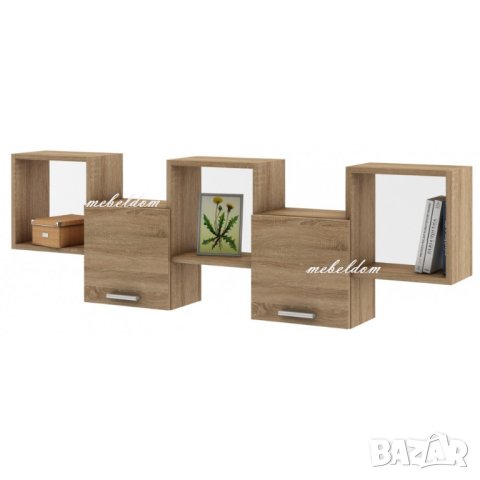 Етажерка за стена с плавни врати(код-0215), снимка 3 - Етажерки - 40877695