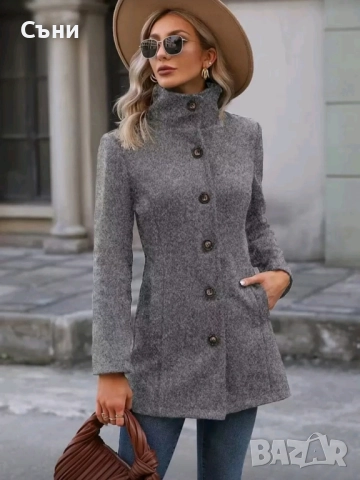 Елегантно дамско палто , снимка 2 - Палта, манта - 52345825