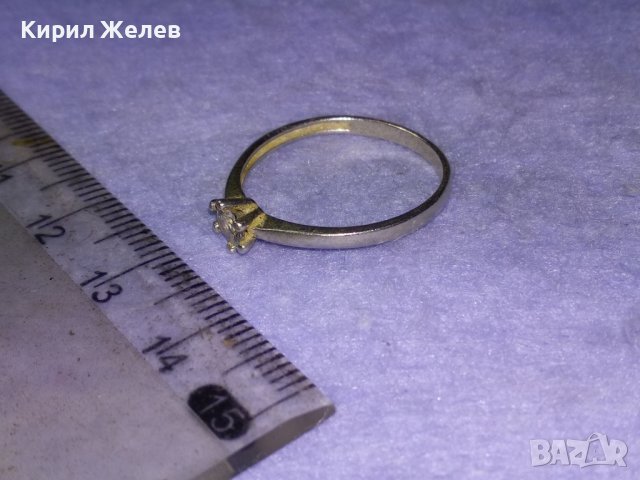 ФИН СРЕБЪРЕН СКЪПОЦЕНЕН ПРЪСТЕН Тип ГОДЕЖЕН СРЕБРО 925 с ЮВЕЛИРНО ФАСЕТИРАН ЦИРКОНИЙ 40008, снимка 12 - Пръстени - 42787817