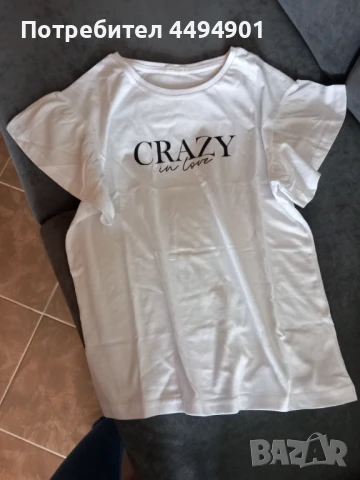 Тениска с широки ръкави