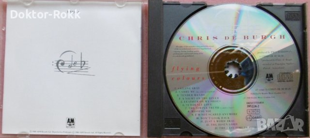 Chris de Burgh – Flying Colours (1988, CD) , снимка 3 - CD дискове - 38411589