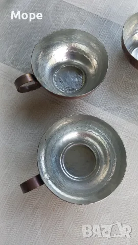 Медни чаши с дръжка, снимка 3 - Антикварни и старинни предмети - 47394874