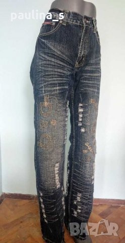 Дизайнерски дънки  "Dolce & Gabbana" - оригинал Уникални!, снимка 13 - Дънки - 29545403