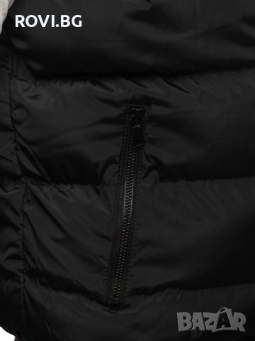 Мъжки елек с качулка – 3306 черен / тъмносин, снимка 18 - Други - 37897708