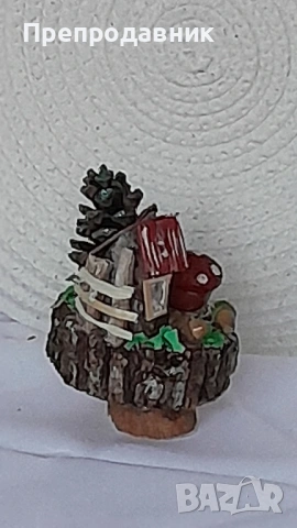Ръчно изработени миниатюрни къщички "Вълшебното селце" , снимка 6 - Колекции - 54043896