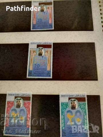 Много рядък класьор албум с марки - Катар, снимка 7 - Филателия - 44743259