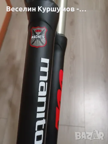 чисто нова вилка Manitou Machete TS Air, снимка 3 - Части за велосипеди - 49901801