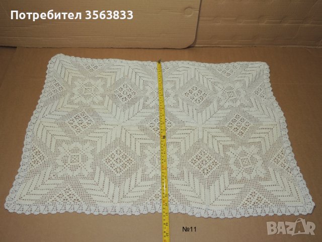 Плетена покривка, снимка 2 - Покривки за маси - 42553914